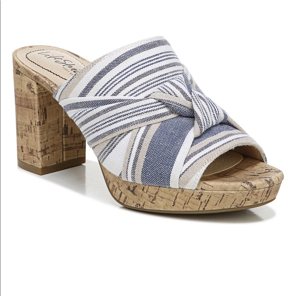 NWT Life Stride Laguna Slide Sandals